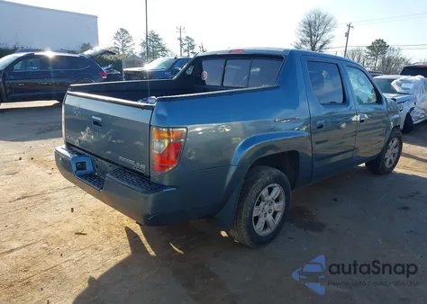 2006 Honda Ridgeline Rtl из США, поврежденный, VIN 2HJYK16576H538636